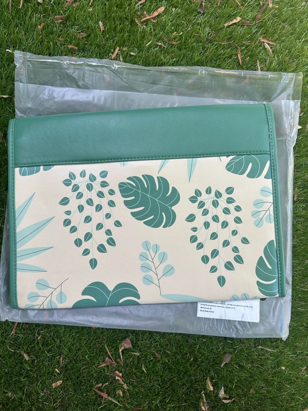 Starbucks Green Monstera Print Tote Bag 2022 Thailand special edition New!